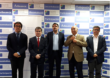 IEUT UC firmó convenio de colaboración y cooperación con la Asociación Chilena de Municipalidades