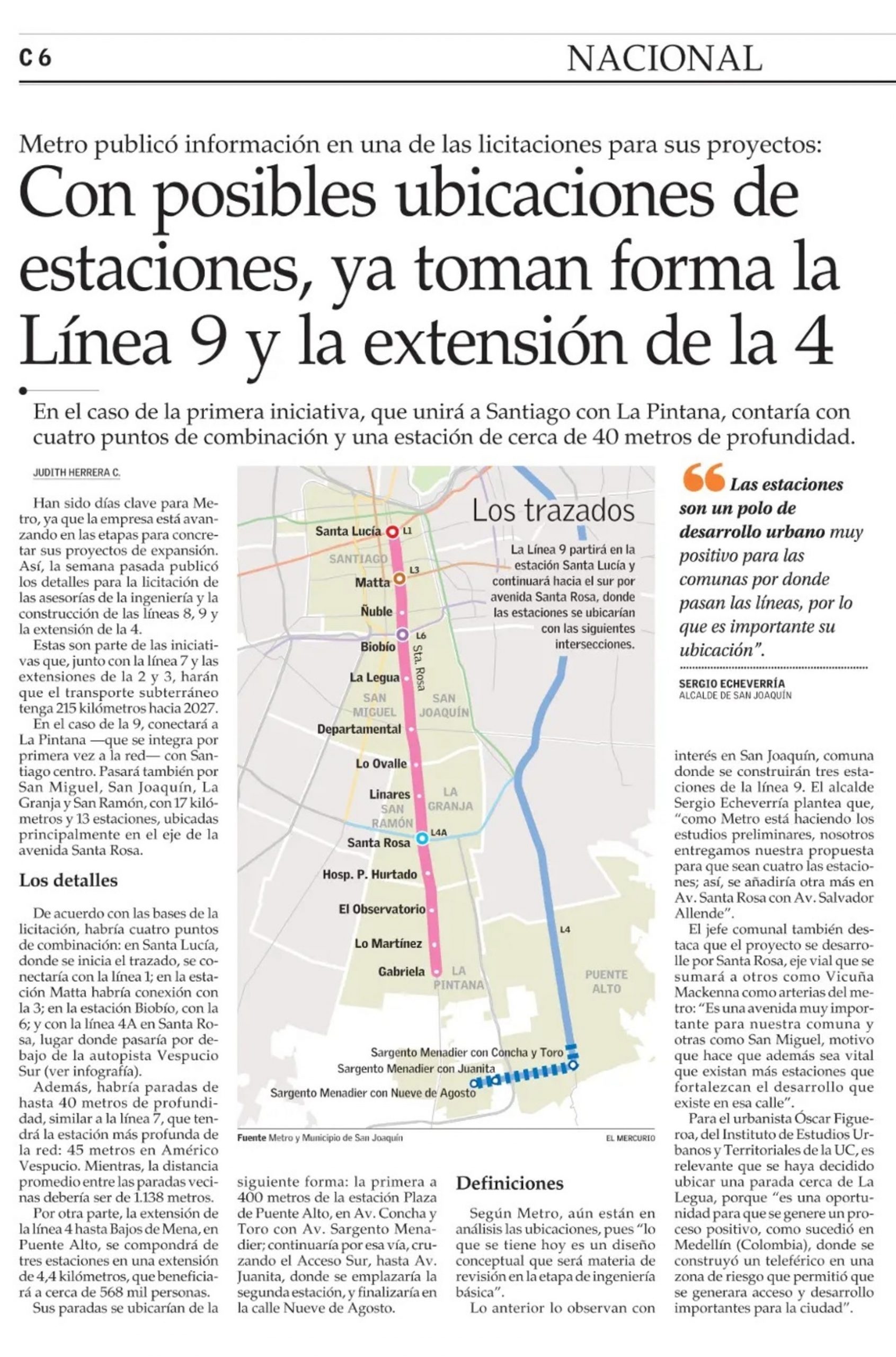 Con posibles ubicaciones de estaciones, ya toman forma la Línea 9 y la extensión de la 4