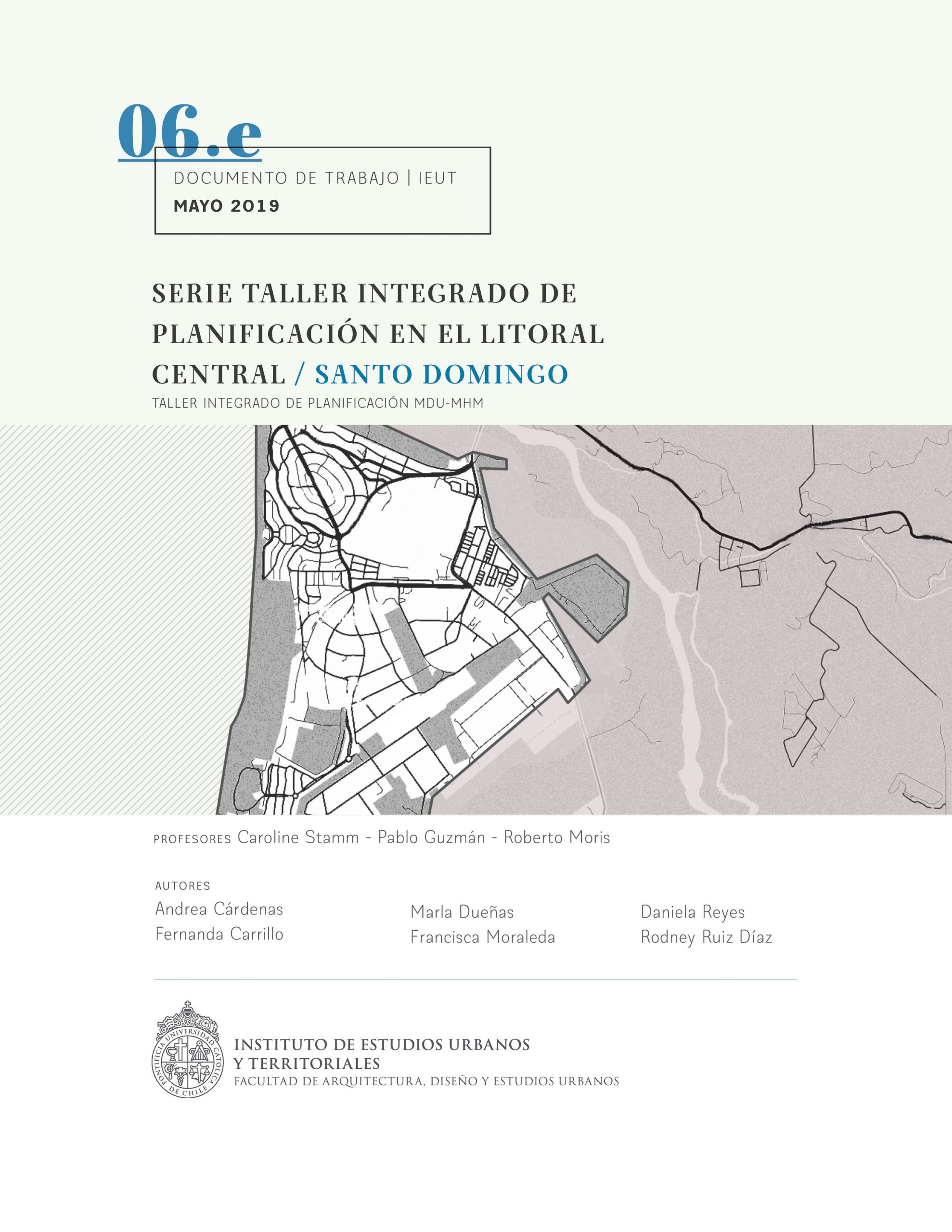Serie Taller integrado de planificación en el Litoral Central | Santo Domingo