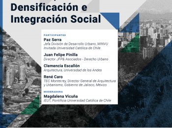 Webinar #TriadaUrbana | Vivienda, Densificación e Integración Social