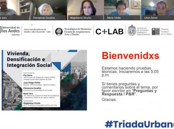 Chile, México y Colombia: Triada Urbana convocó a la reflexión en torno a la ciudad