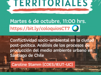 [COLOQUIO COES] Conflictos Territoriales