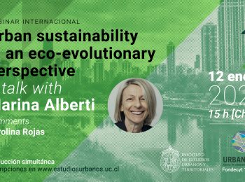 Revive conversación con Marina Alberti: “Urban sustainability in an eco-evolutionary perspective”.