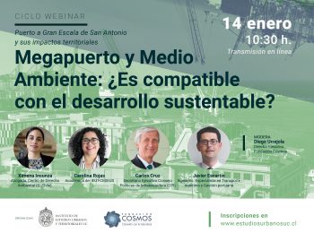 Ciclo webinar | Megapuerto y Medio Ambiente: ¿Es compatible con el desarrollo sustentable?