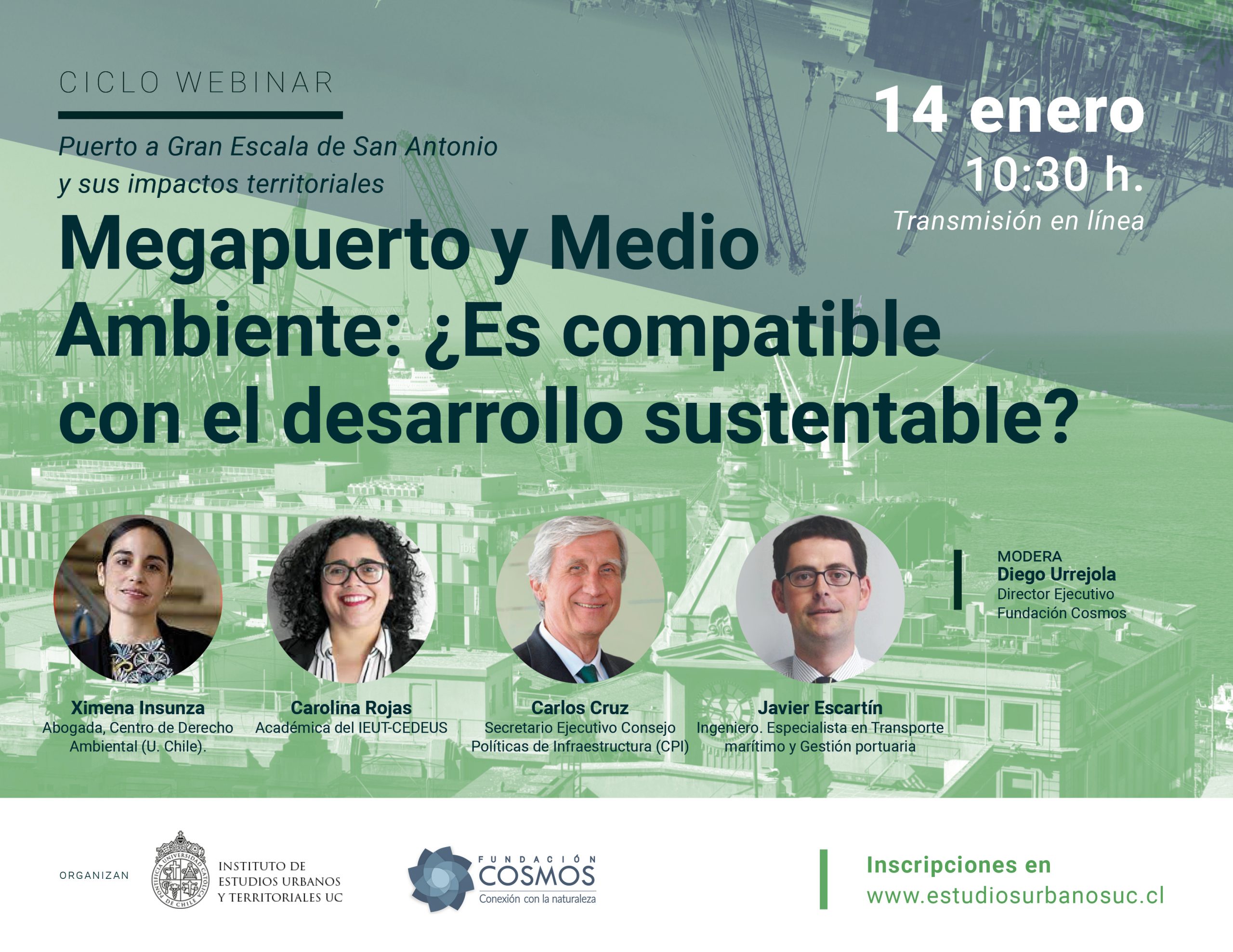 Ciclo webinar | Megapuerto y Medio Ambiente: ¿Es compatible con el desarrollo sustentable?