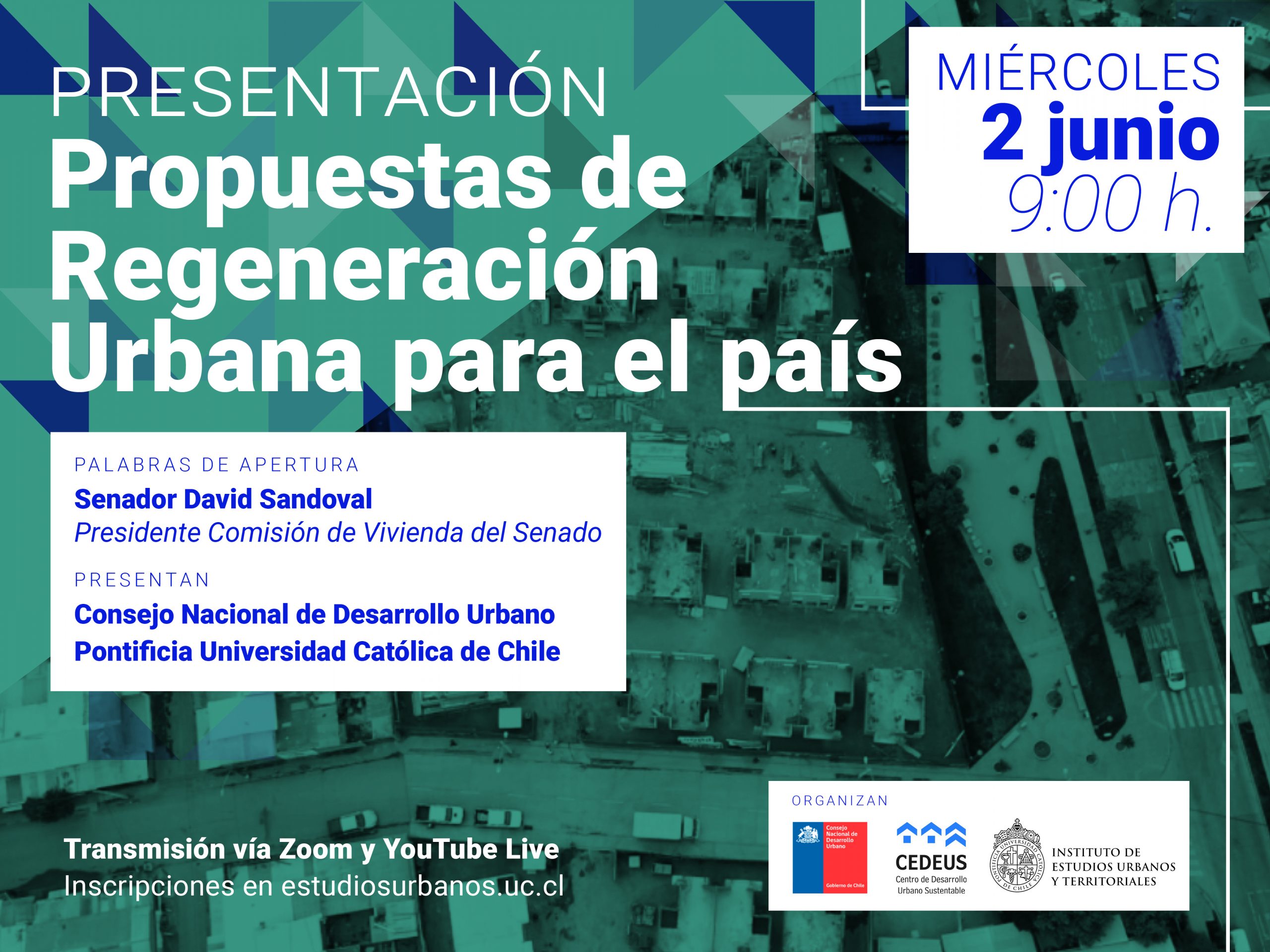 Presentación de propuestas de Regeneración Urbana para Chile