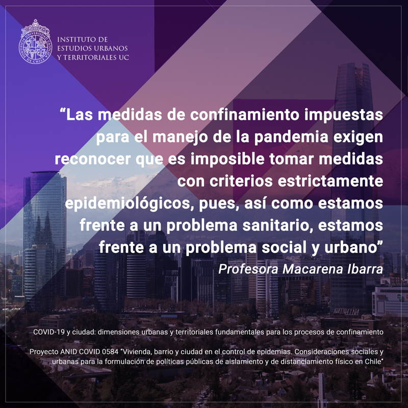 INVESTIGACIÓN | COVID-19 y ciudad: dimensiones urbanas y territoriales fundamentales para los procesos de confinamiento