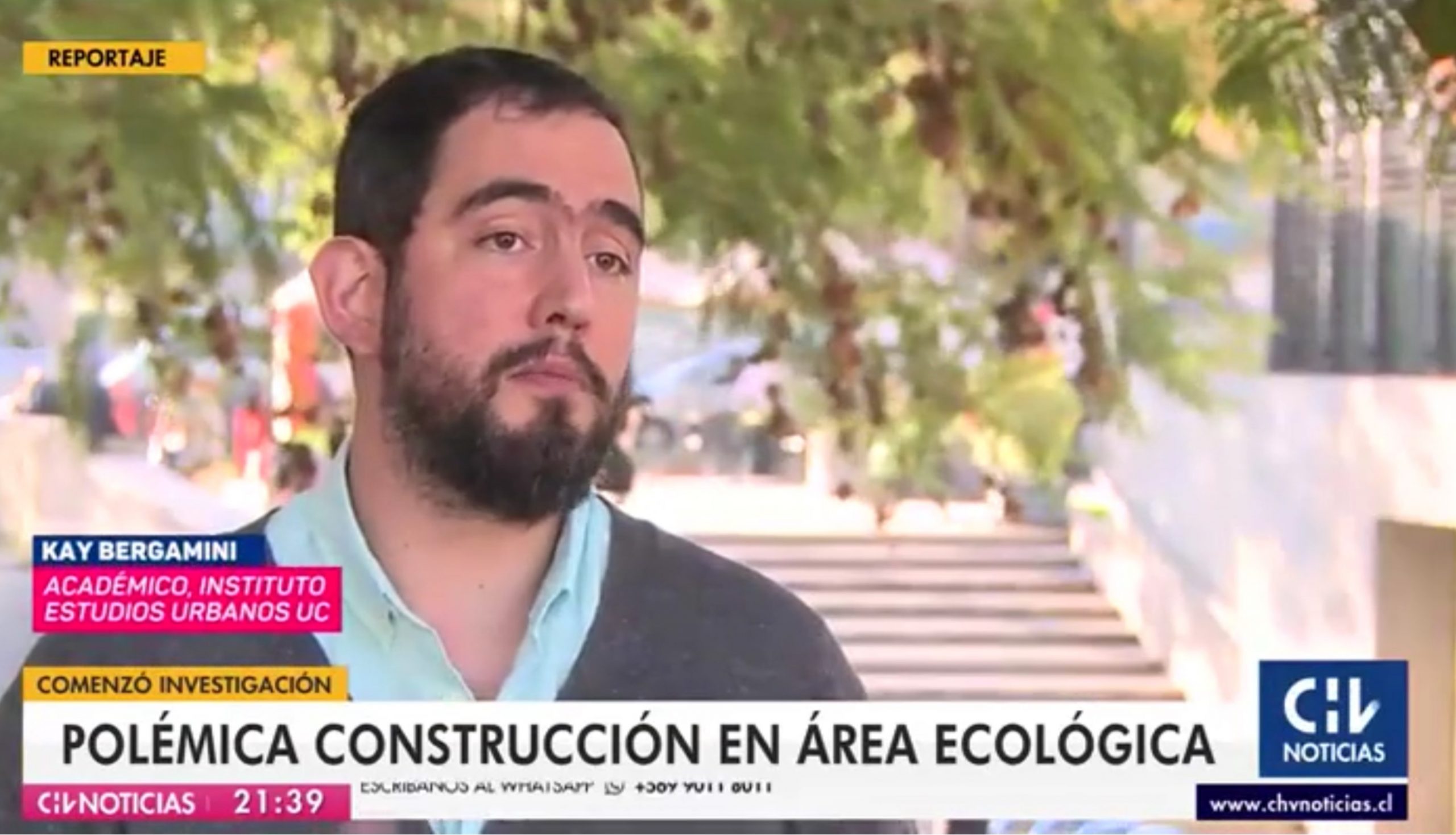 CNN Chile: Crece polémica por futuro desarrollo inmobiliario en área ecológica de Lo Barnechea