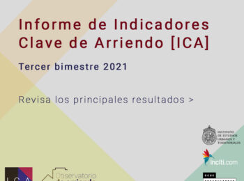 ICA | Indicadores Clave Arriendo departamentos tercer bimestre 2021.