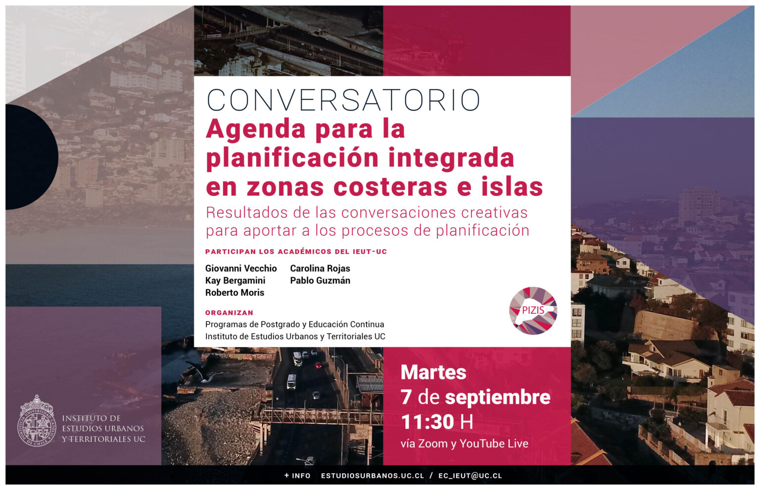 Conversatorio  Agenda para la planificación integrada en zonas costeras e islas - Instituto de 