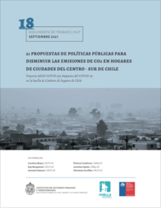 21 Propuestas de políticas públicas para disminuir las emisiones de CO2 en hogares de ciudades del centro – sur de Chile