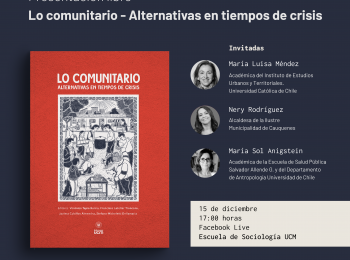 Presentación Libro | Lo comunitario. Alternativas en tiempos de crisis.