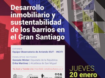 Desarrollo inmobiliario y sustentabilidad de los barrios en el Gran Santiago