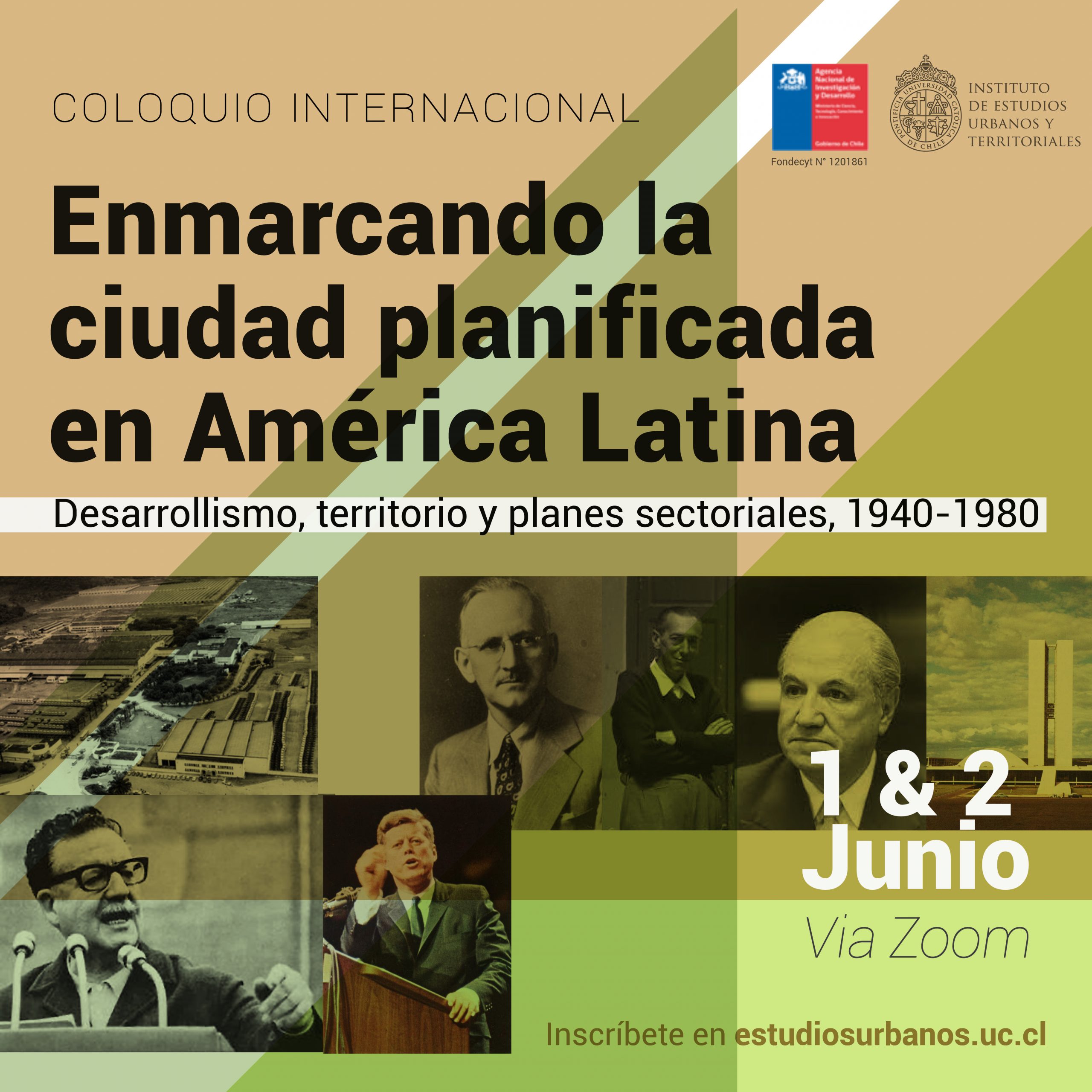 Coloquio Internacional: «Enmarcando la ciudad planificada en América Latina. Desarrollismo, territorio y planes sectoriales entre 1940 y 1980»