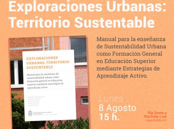 Lanzamiento libro I Exploraciones Urbanas: Territorio Sustentable.