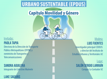 CEDEUS I Lanzamiento de la Encuesta de Percepción de Desarrollo Urbano Sustentable (EPDUS)