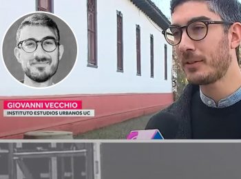 CHV Noticias Central I Giovanni Vecchio comentó polémica pantalla publicitaria instalada a 3 metros de edificio