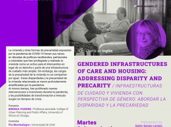 Jornadas de Investigación en el IEUT 2022 |  Gendered Infrastructures of Care and Housing: Addressing Disparity and Precarity / Infraestructuras de cuidado y vivienda con perspectiva de género: abordar la disparidad y la precariedad