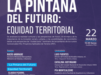 Seminario | “La Pintana del Futuro: equidad territorial”