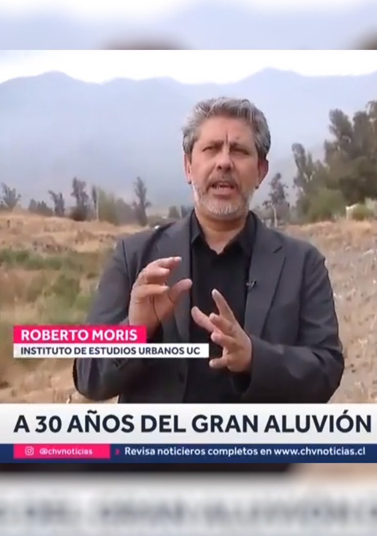 CHV | A 30 años del aluvión en el Zanjón de la Aguada ¿Cuánto hemos aprendido? Comenta Roberto Moris.