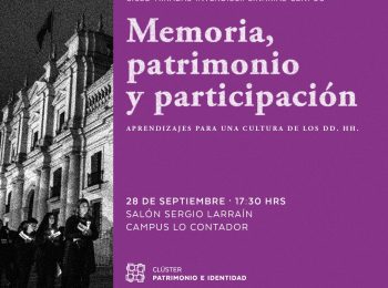 CONVERSATORIO |  Memorias, Patrimonios y Participación. Aprendizajes para una Cultura de los DD HH.