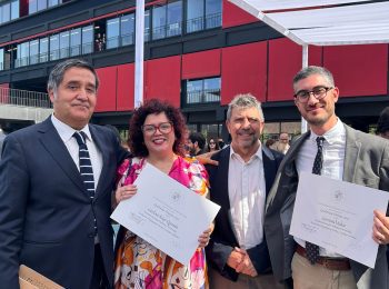 Profesores Carolina Rojas y Giovanni Vecchio reciben el Premio de Reconocimiento a la Excelencia Docente 2023