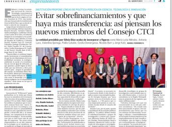 El Mercurio | María Luisa Méndez «El gran desafío -del CTCI- es tratar de articular a distintos sectores»
