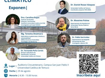 Seminario “Ciencia, planificación y gestión local para la adaptación de ciudades ante el cambio climático”