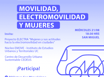 Taller de movilidad, electromovilidad con perspectiva de género