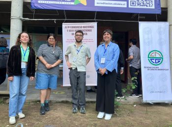 Bárbara Contreras, estudiante del MHM participó de XLIV Congreso Nacional y XXIX Internacional de Geografía