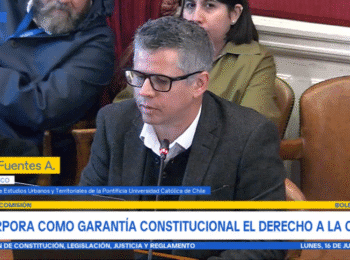El Derecho a la Ciudad en la Comisión del Senado: Luis Fuentes advierte que «es importante reconocerlo para garantizar derechos»