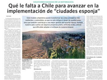 El Mercurio | Infraestructura verde y gobernanza urbana: claves para enfrentar la crisis hídrica