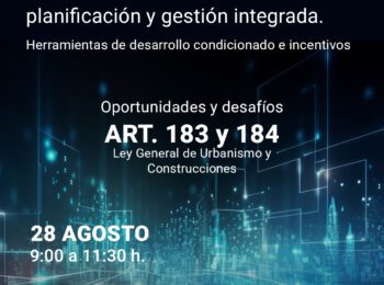 Ciclo GENURBIS «Conversaciones creativas sobre el nuevo contexto de Instrumentos de Planificación y Gestión Integrada»