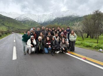 Estudiantes de postgrado analizan en terreno los impactos del Proyecto Orbital Sur de Santiago