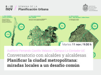 Seminario “Planificar la ciudad metropolitana: miradas locales a un desafío común”
