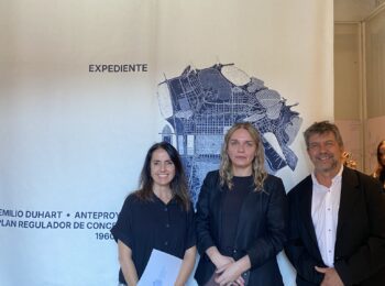 IEUT UC inaugura exposición del Plan Regulador de Concepción de Emilio Duhart en Galería Lo Contador