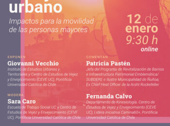 SEMINARIO | Calor extremo y envejecimiento urbano: impactos para la movilidad de las personas mayores