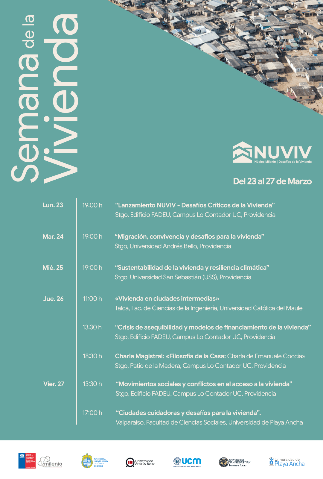 23-27 Marzo | 2da edición Semana de la Vivienda (2026)