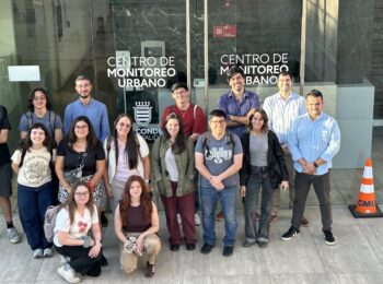 Estudiantes de postgrado visitaron Centro de Monitoreo Urbano de Las Condes