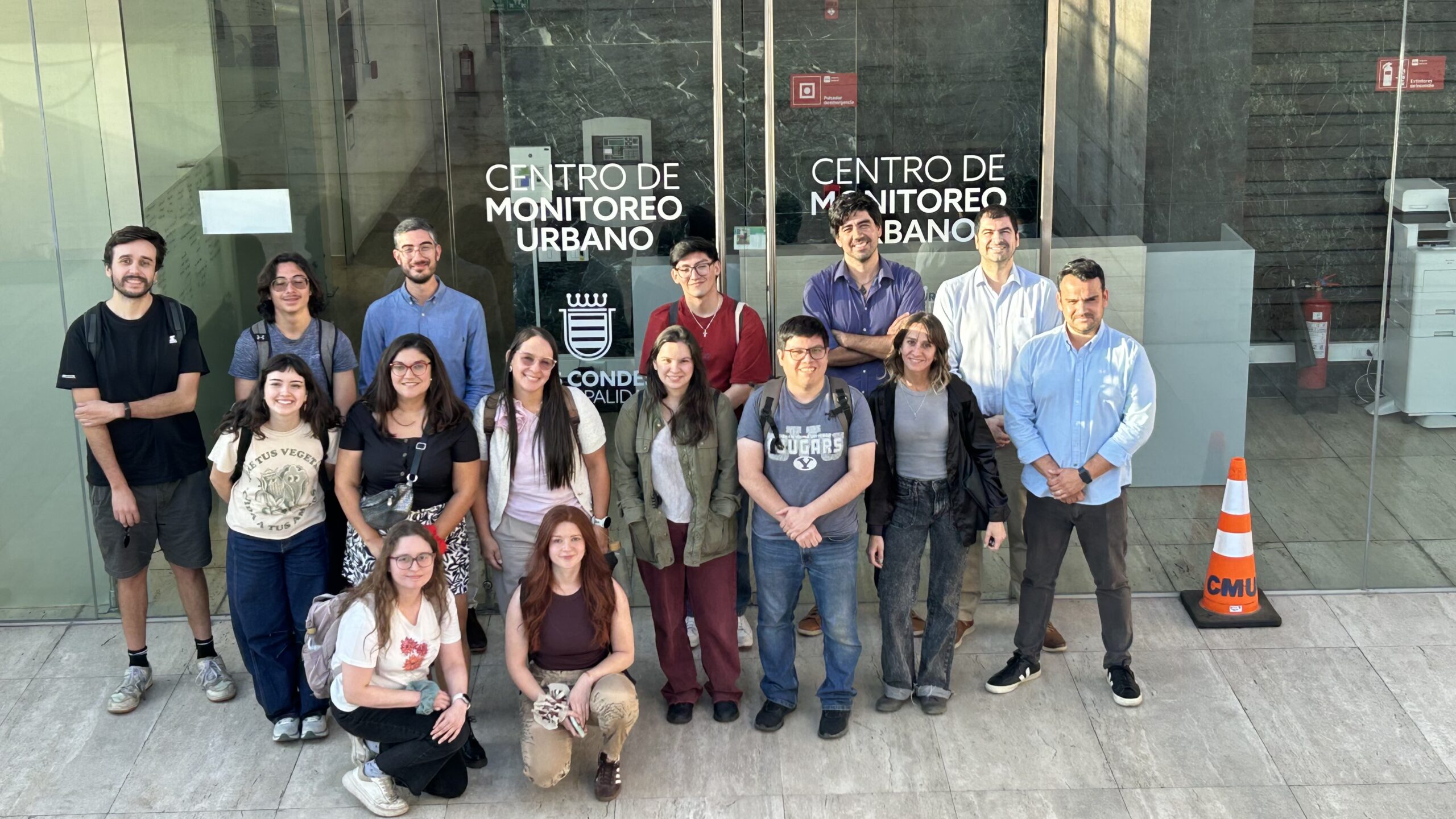 Estudiantes de postgrado visitaron Centro de Monitoreo Urbano de Las Condes