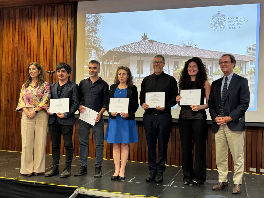 Académicos del IEUT UC reciben reconocimiento por adjudicación de fondos Avanza UC 2025