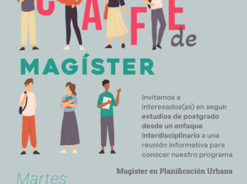 Café informativo del Magíster en Planificación Urbana UC