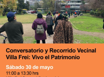 Villa Frei invita a jornada comunitaria por el patrimonio y la memoria barrial