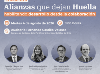 Seminario Huella Local: «Alianzas que dejan Huella: habilitando desarrollo desde la colaboración»