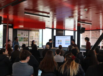 Estudiantes IEUT UC presentan los resultados de talleres primer semestre 2026