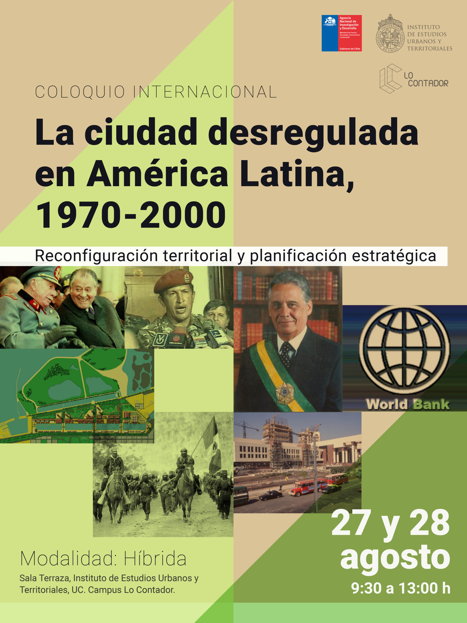 Coloquio Internacional | La ciudad desregulada en América Latina, 1970-2000