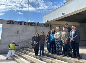 Curso Gobernanza y participación ciudadana visitó El Bosque para dar inicio a convenio de colaboración